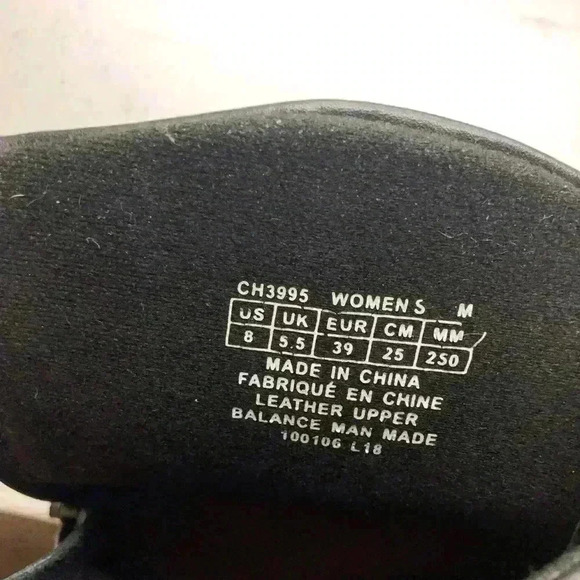 Rockport Womens Size 8M Black Leather Booties Rouched Look Zip Back - Picture 5 of 8